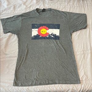 Gray Graphic T-Shirt